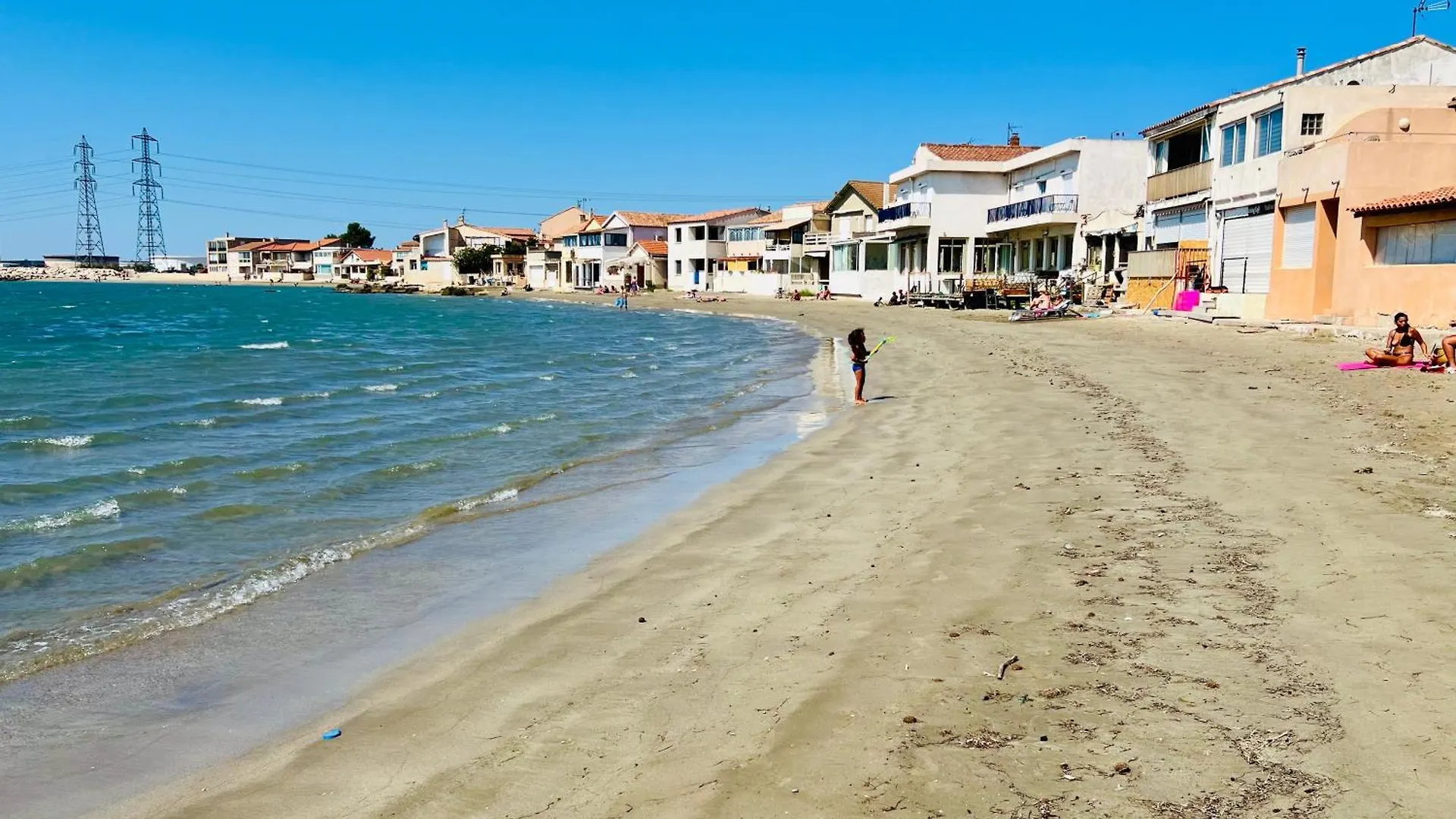 Le Coin De Mer 2, Bord De Mer, Plage 30M, Cosy, Clim, Wifi, 4 Personnes Fos-sur-Mer Apartment